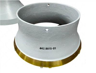 GP300 Mantle Concave Bowl Liner za gpp300 stožčaste drobilnice